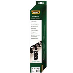 Pack de 25 canutillos Negros 10 mm
