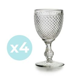 Pack de 4 Copas de Agua Bicos, Ø8,8x17cm