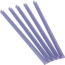 Pack de 50 lomeras transparentes 12 mm