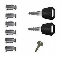 pack de 6 Bombines con llaves thule 4506