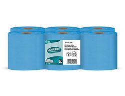 Pack de 6 rollos secamanos azul 2 capas 100 metros