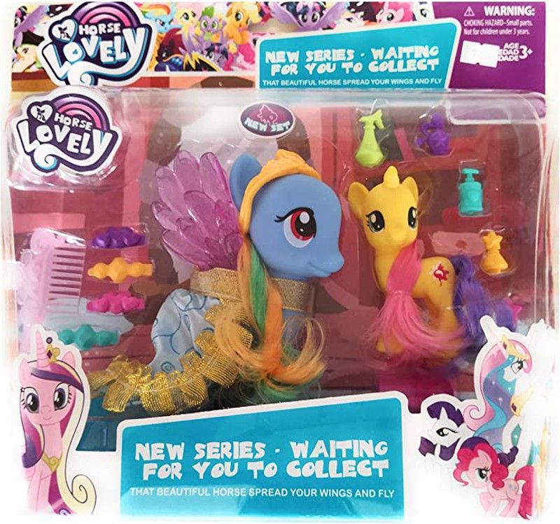 Pack Dos Pony Con Accesorios