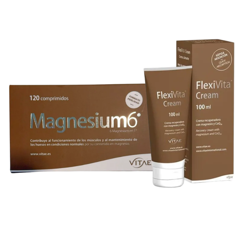 Pack Flexivita Cream + Magnesium 6