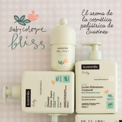 Pack regalo bebé Suavinex (colonia Bliss + Leche corporal + Gel baño)