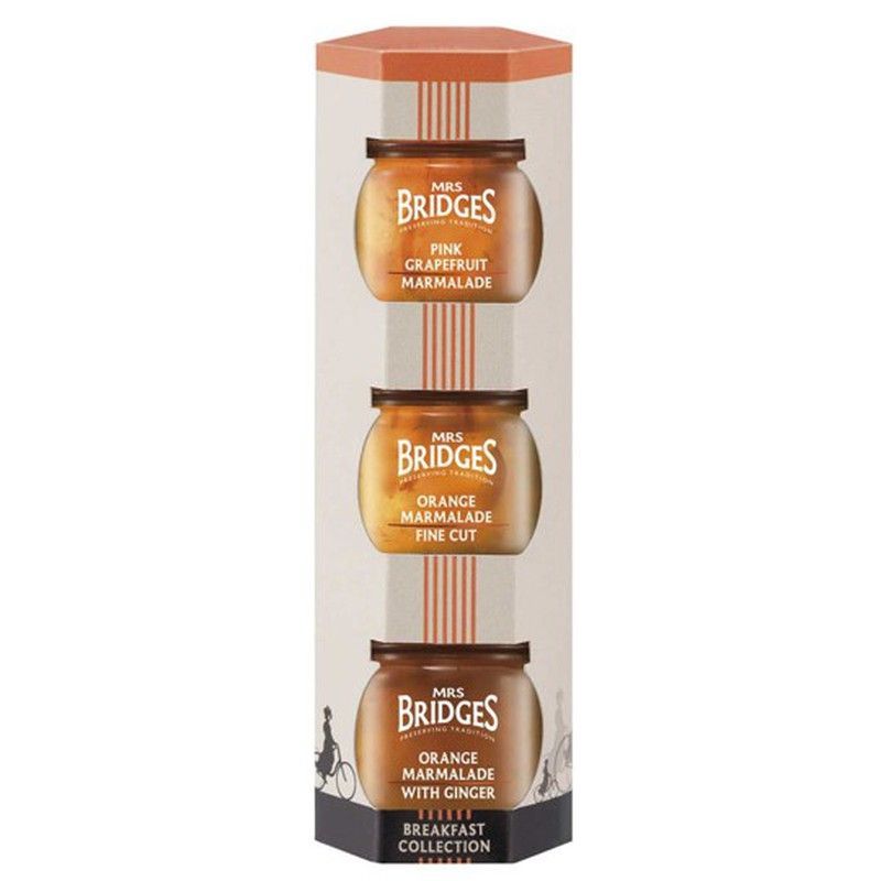 Pack Regalo de Mermeladas Mrs Bridges 3x42 grs