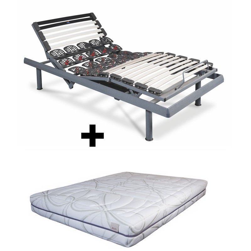 Pack somier eléctrico Zenit y colchón Mozart marca Dicon