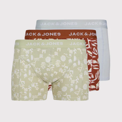 Pack trunks (3 unidades) Jack & Jones Desert Sage