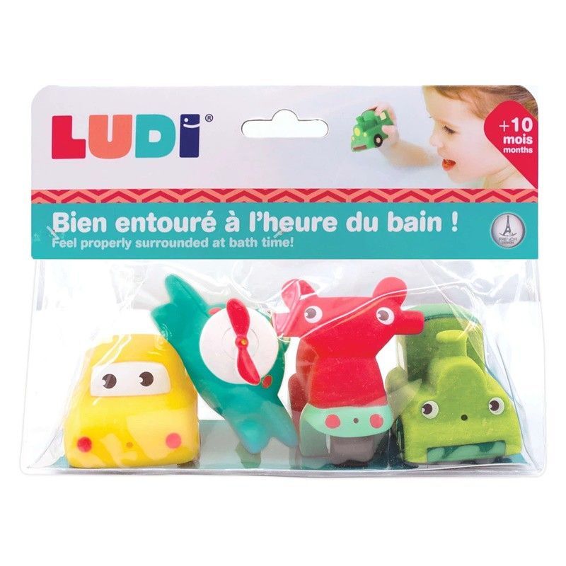 Pack Vehículos Baño Rociador - Ludi