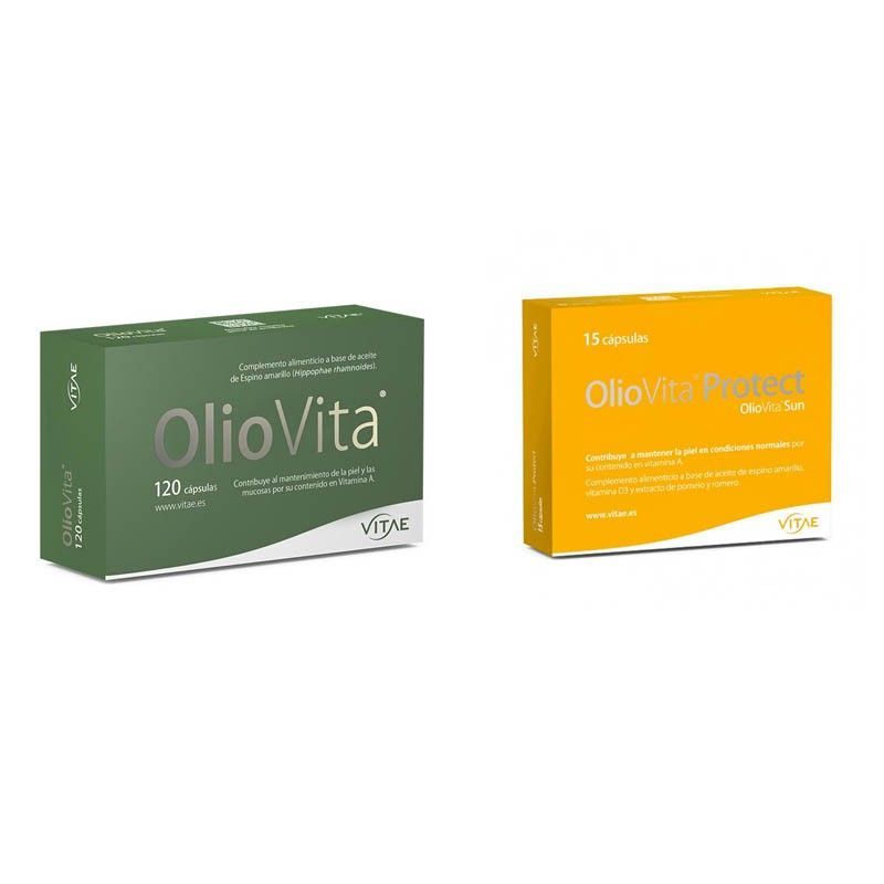 Pack Vitae Oliovita 120 Capsulas + 15 Oleovita protect Gratis