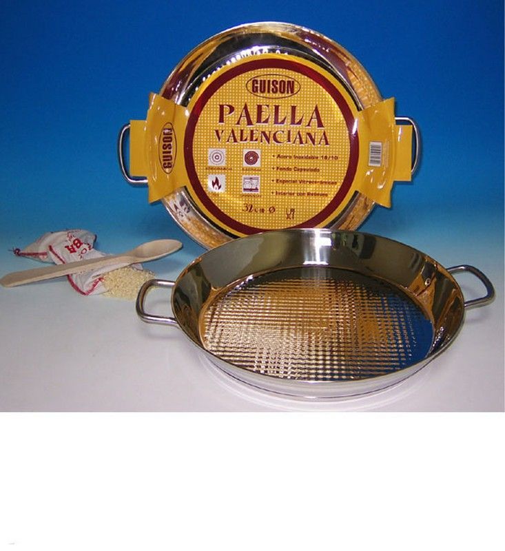 Paellera Valenciana Inox Vitro 36 CM