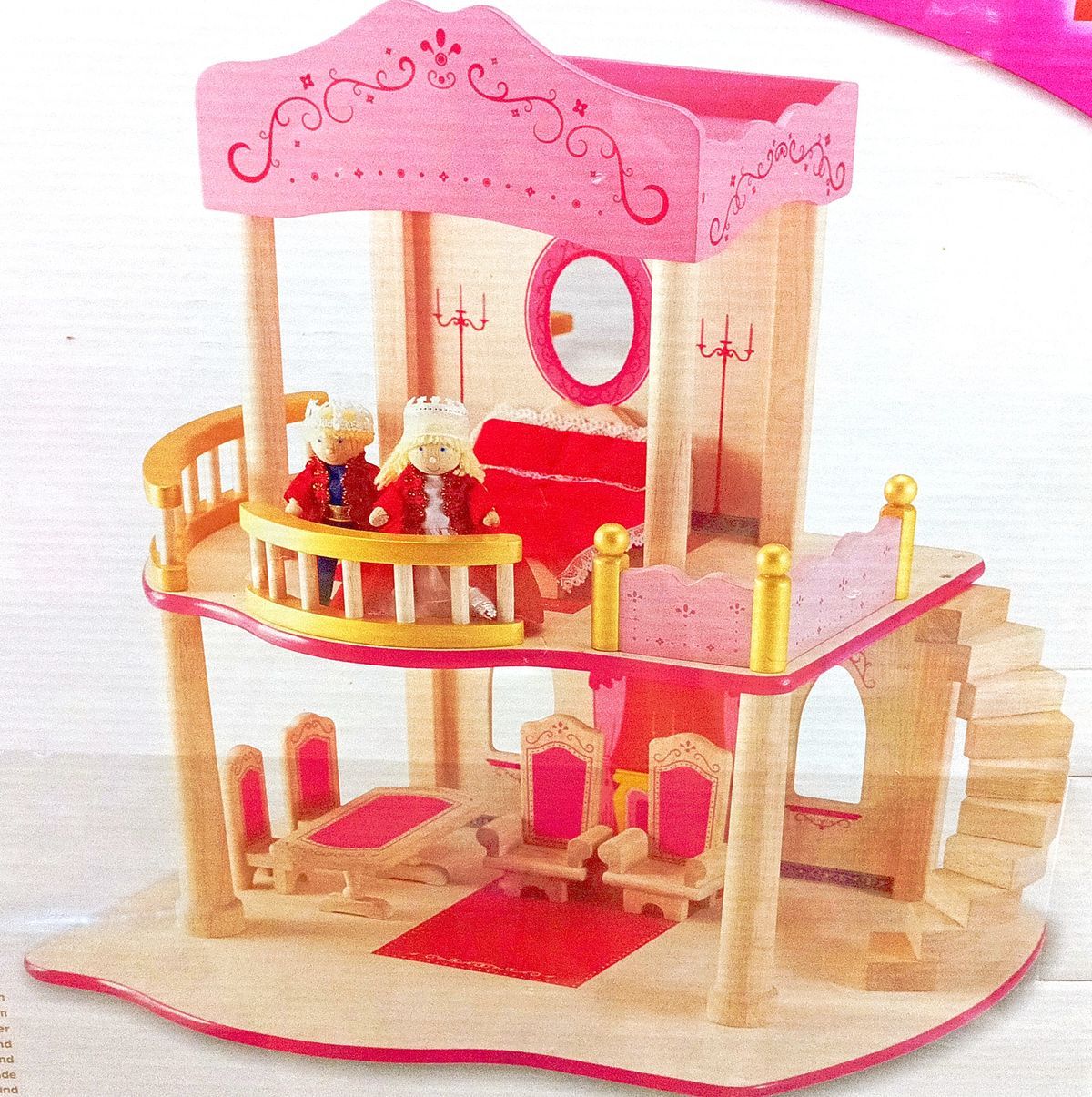 Palacio de Madera de Cuento de Hadas - PinToy