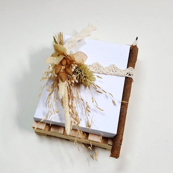 Palet con Bloc y Lápiz Arena