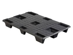 Palet plástico rejado PPELB-1208 NE Plastipol