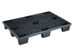 Palet plástico rejado PPERI-1208 NE Plastipol