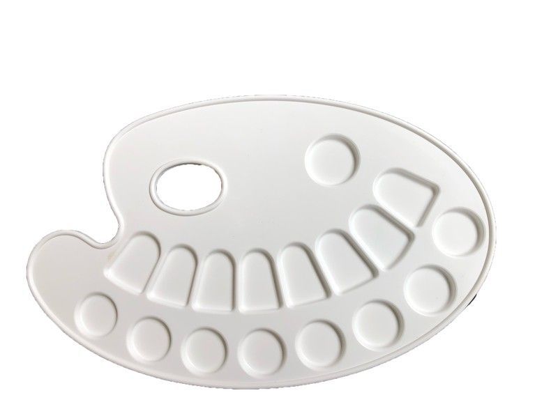 Paleta de pintura en pvc