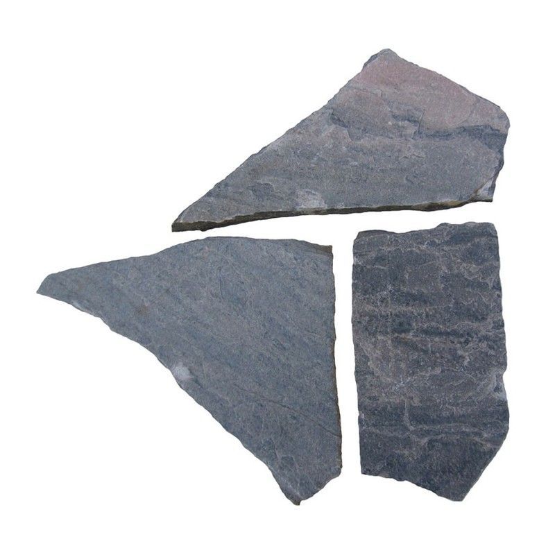 Pallet laja irregular Cuarcita gris oriental