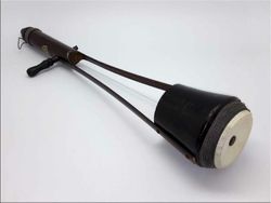 Palo musical Ektara de bambú