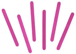 Palos de polo madera estándar 114 x 10 x 2 mm rosa