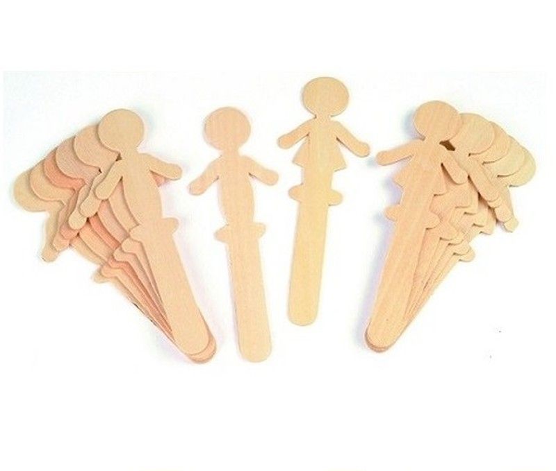 Palos planos madera natural Gente