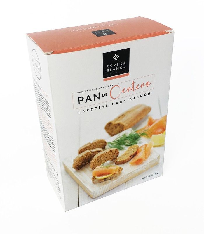 Pan de centeno 80 grs
