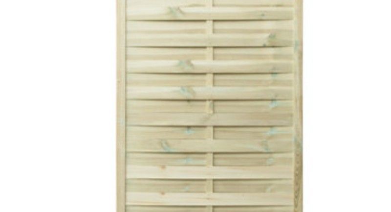 Panel de madera recto