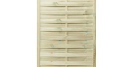 Panel de madera recto