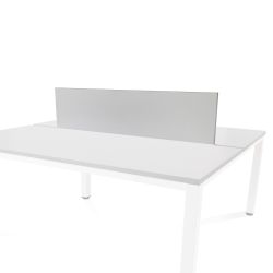 Panel Divisor 45X136 Melamina Gris (Mesa Doble)