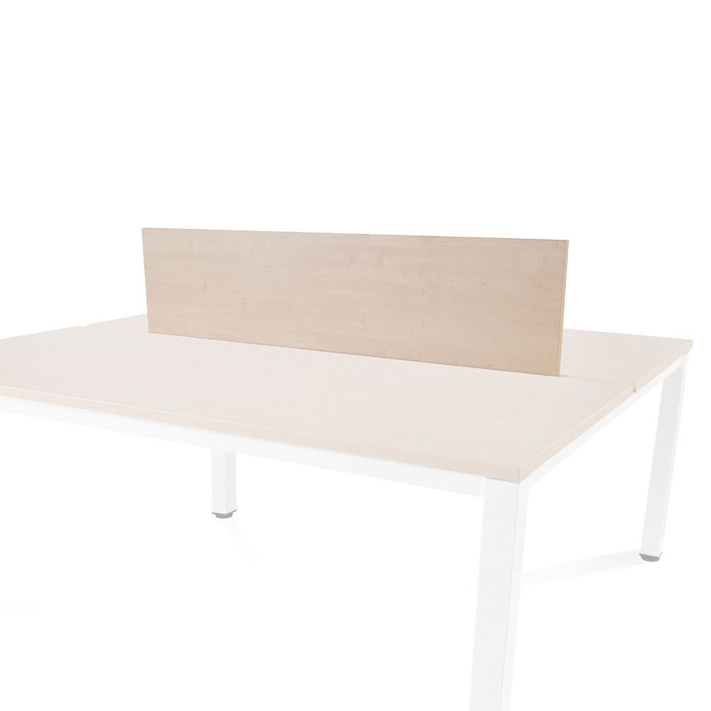 Panel Divisor 45X136 Melamina Haya (Mesa Doble)