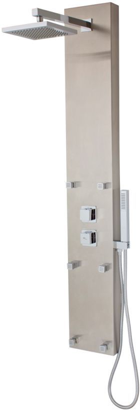 PANEL DUCHA (3PCS.) 6 JETS INOX CERÁMICO