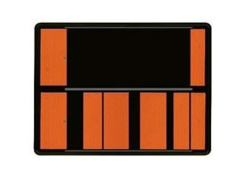 Panel naranja materias peligrosas i