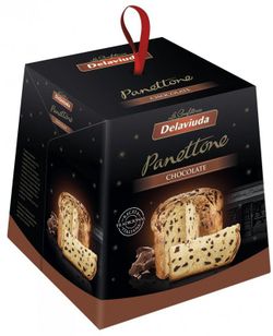 Panettone Chocolate Delaviuda 750 GRS