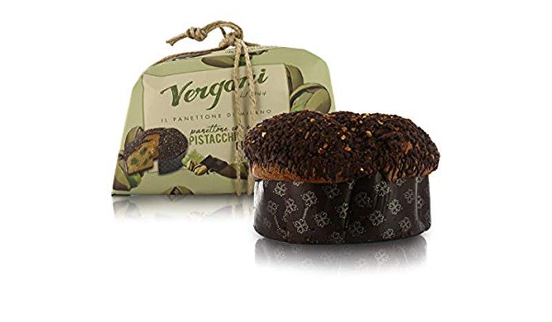 Panettone de pistacho y chocolate 750 g vergani