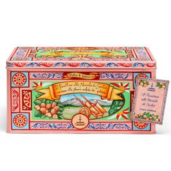 Panettone Gourmet Avellana y Manna Dolce Gabbana Lata 1 Kg