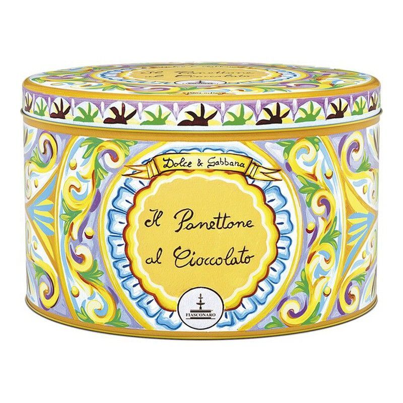 Panettone Gourmet Chocolate Dolce Gabbana Lata 500 grs