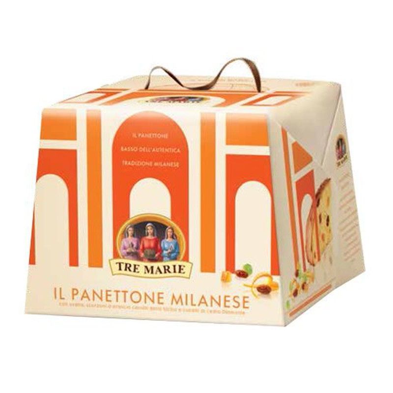 Panettone Milanese Bajo 750 grs Tre Marie
