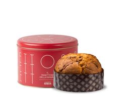 Panettone Tradicional Gourmet 750 grs Caja Metálica Le Creazione di Giulia