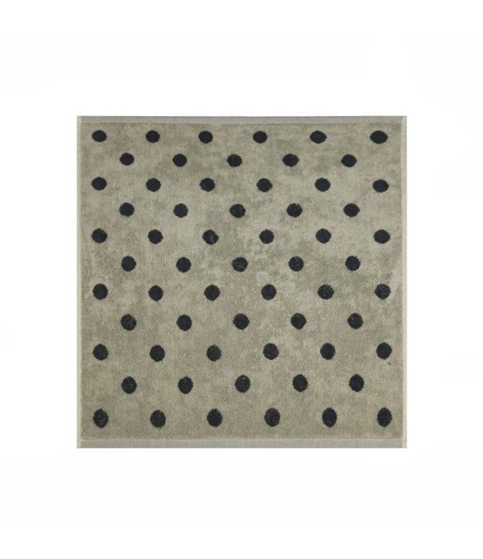 Paño de cocina algodón rizo Gris Spot 50x50