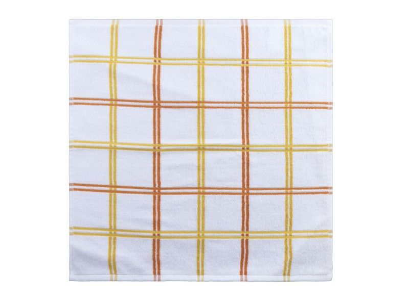 Paño de cocina algodón rizo Naranja Pure Squares 50x50