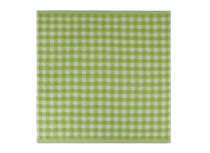 Paño de cocina algodón rizo Pistacho Pure Square Vichy 50x50