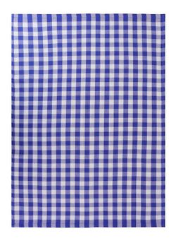 Paño de cocina algodón rizo sarga Azul Pure Square Vichy 50x70