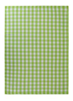 Paño de cocina algodón rizo sarga Pistacho Pure Square Vichy 50x70