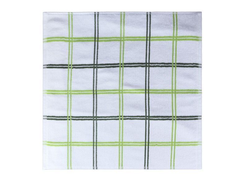 Paño de cocina algodón rizo Verde Pure Squares 50x50