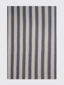 Paño de cocina algodón sarga Azul Pat 50x70