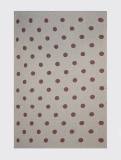 Paño de cocina algodón sarga Burdeos Spot 50x70