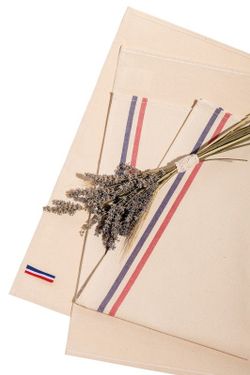 Paño De Cocina Con 2 Rayas «Origine France Garantie»