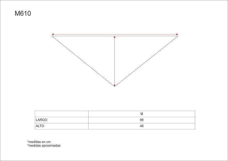 Pañoleta cocinero 70x70 Marino