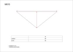 Pañoleta cocinero 70x70 Marino