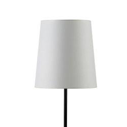 Pantalla de algodón blanco, 30 x 24 x 32 cm