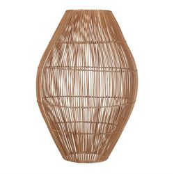 Pantalla de ratán en natural, Ø 51 x 74 cm | Ascher