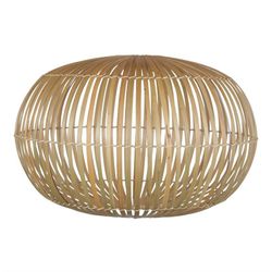Pantalla de ratán en natural, Ø 64 x 43 cm | Josefina